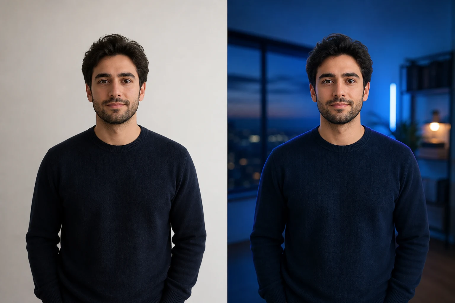 Before and after example for Social cover